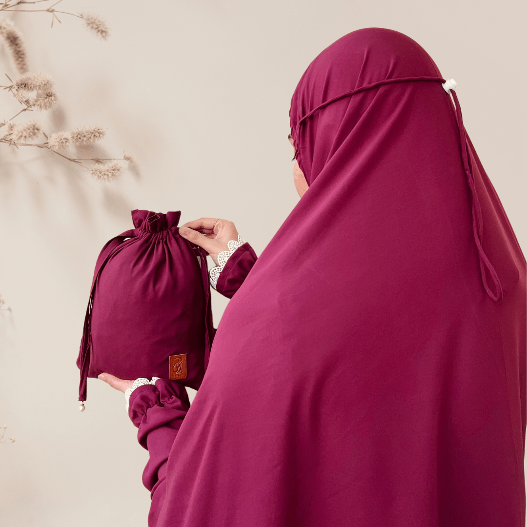 Zenia Namaz Chadar Maroon