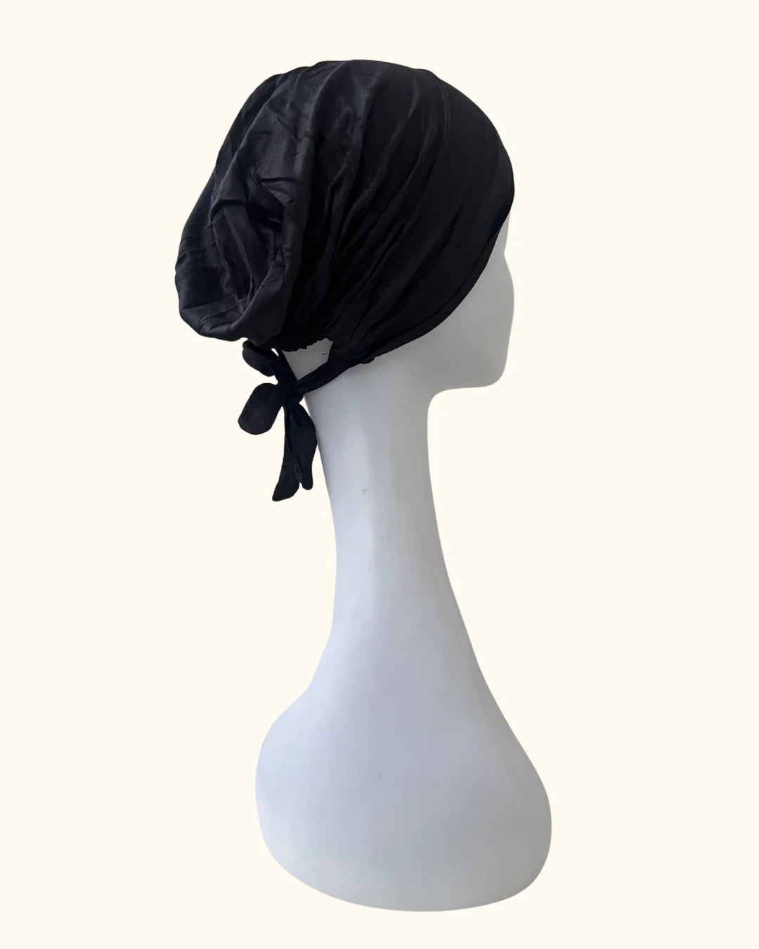 Bamboo Tie Back Black