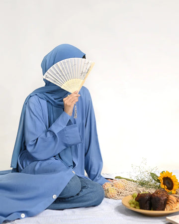 Mabel Abaya Blue