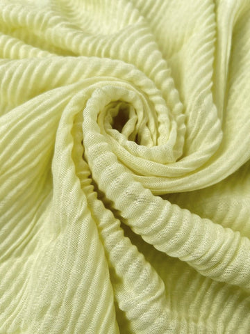 Waffle Hijab Yellow