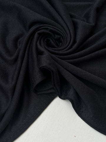 Budget Jersey Hijab Black
