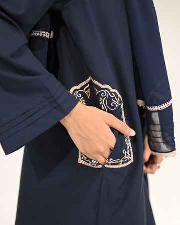 Darejan Co-ord Set-Navy