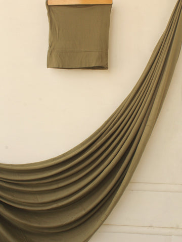 Jersey Hijab & Cap Matching Set Army