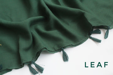 Tassel Hijab Emerald