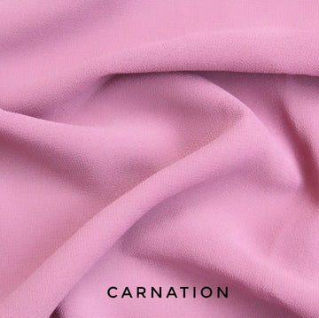 Plain Georgette Hijab Carnation