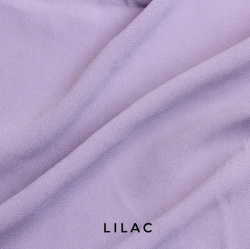Plain Georgette Hijab Lilac