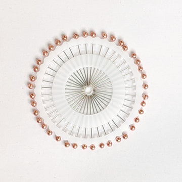 Round of Rose Gold Pins