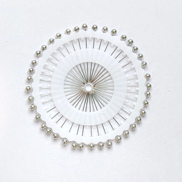 Round of Silver Pins