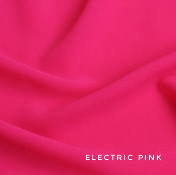 Plain Georgette Hijab Electric Pink