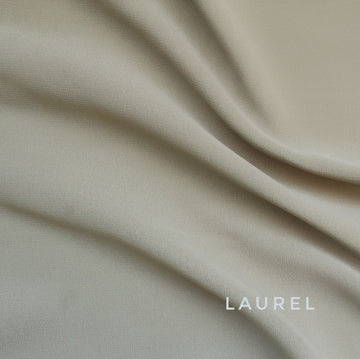 Plain Georgette Hijab Laurel