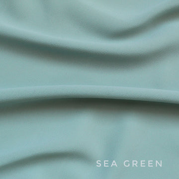 Plain Georgette Hijab Seagreen