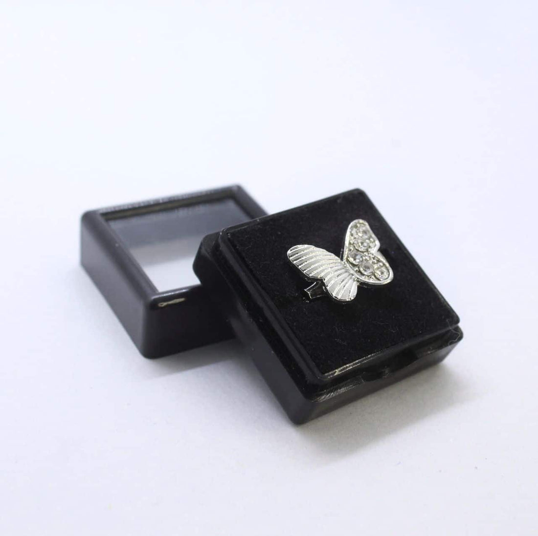 Mini Butterfly Brooch Silver