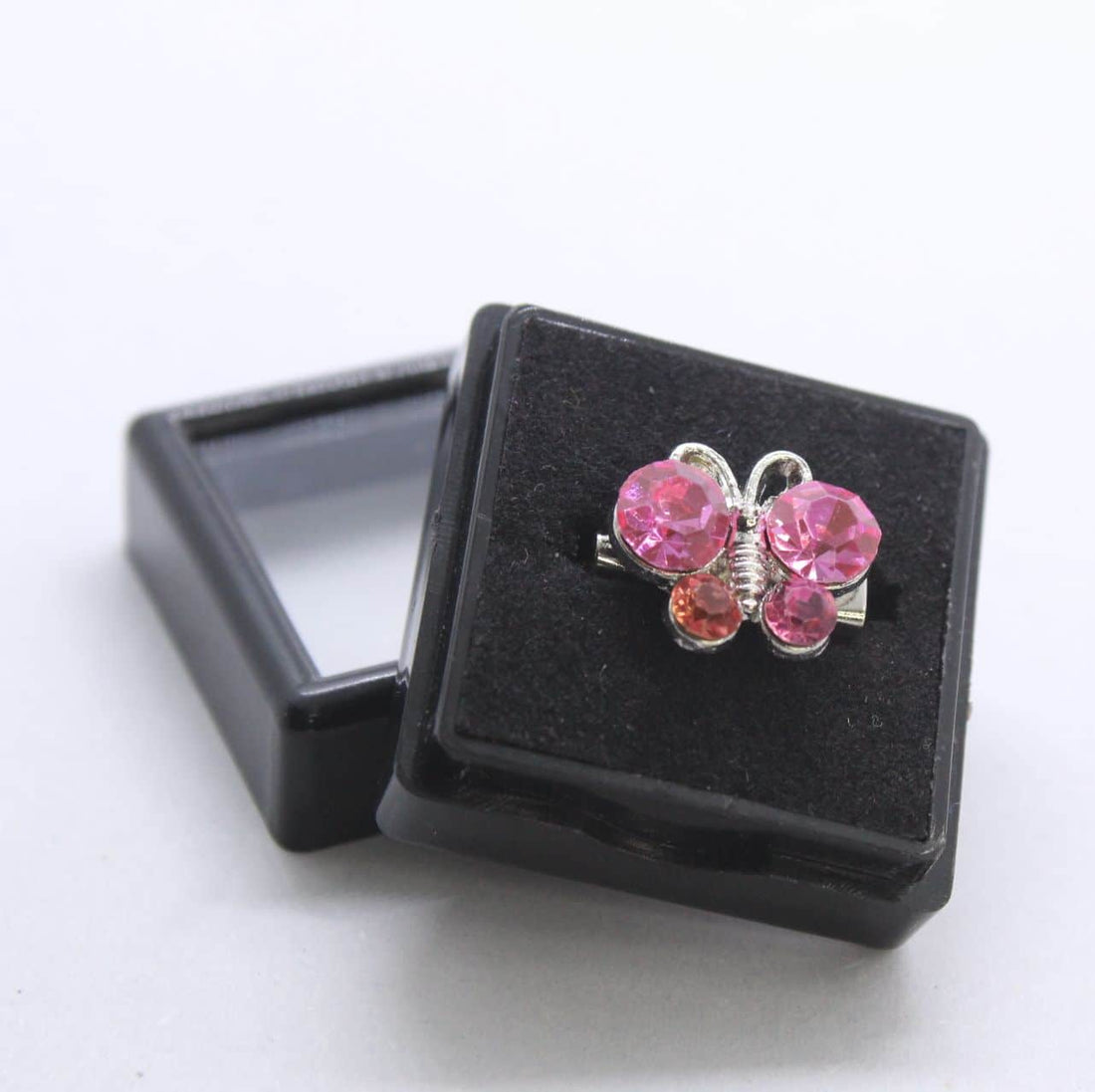 Mini Butterfly Brooch Pink