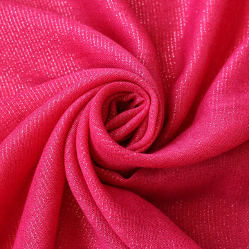Lurex Shimmer Shocking Pink