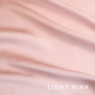 Luxe Silk Hijab Light Pink