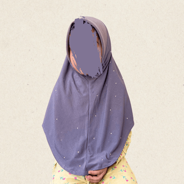 Nyla Kids Scarf Pebble
