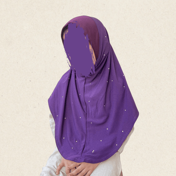 Nyla Kids Scarf Purple