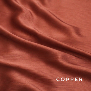 Luxe Silk Hijab Copper