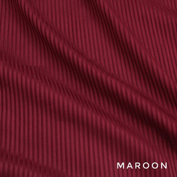 Ribbed Jersey Maroon