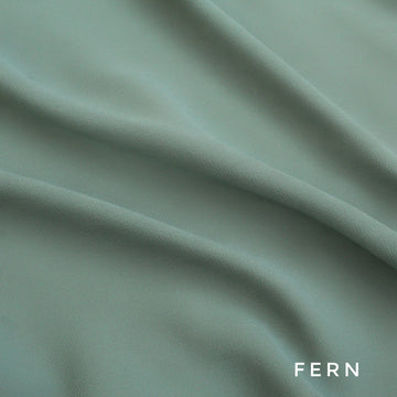 Plain Georgette Hijab Fern
