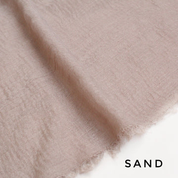 Crimp Hijab Sand