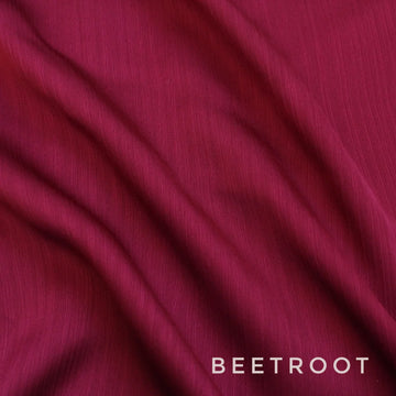 Luxe Silk Hijab Beetroot