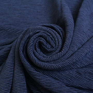 Textured Jersey Navy