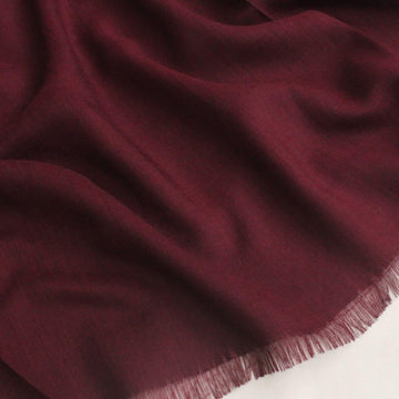 LuxeLawn Hijab Wine