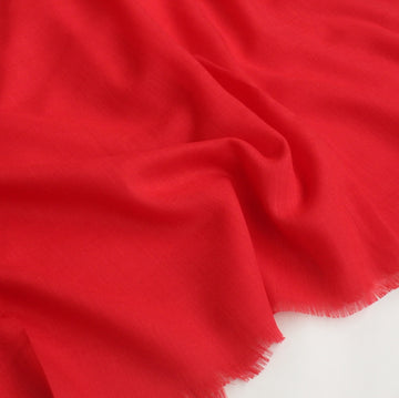 LuxeLawn Hijab Red