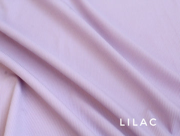 Premium Ribbed Jersey Lilac
