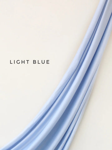 Premium Jersey Hijab Light Blue