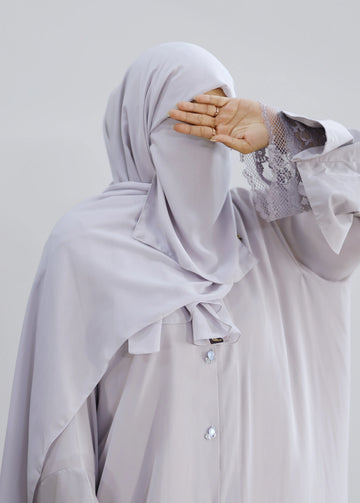Hijab & Niqab Set Thistle