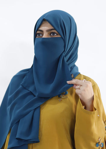 Hijab & Niqab Set Turquoise