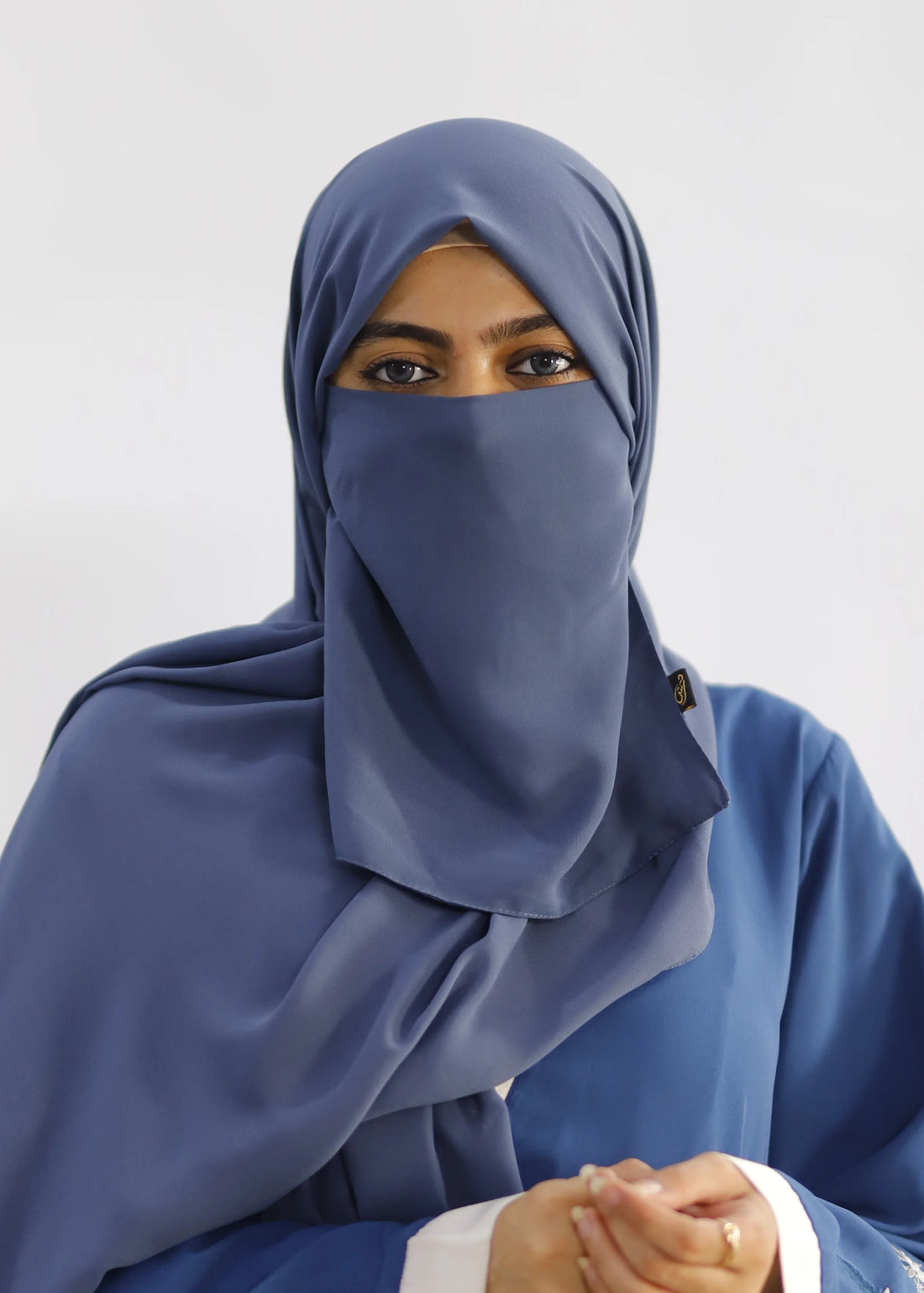 Hijab & Niqab Set Pebble