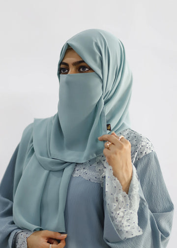 Hijab & Niqab Set Ocean