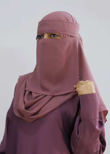 Saudi Niqab Set Raspberry