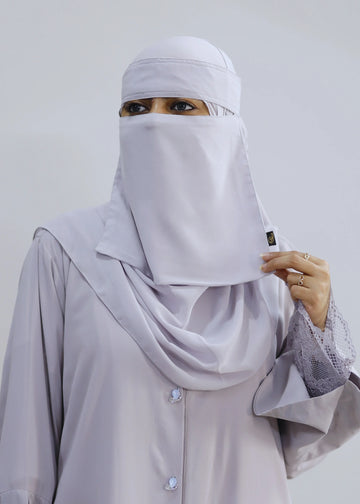 Saudi Niqab Set Thistle