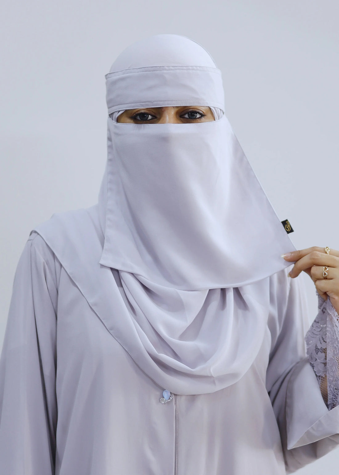 Saudi Niqab Set Thistle