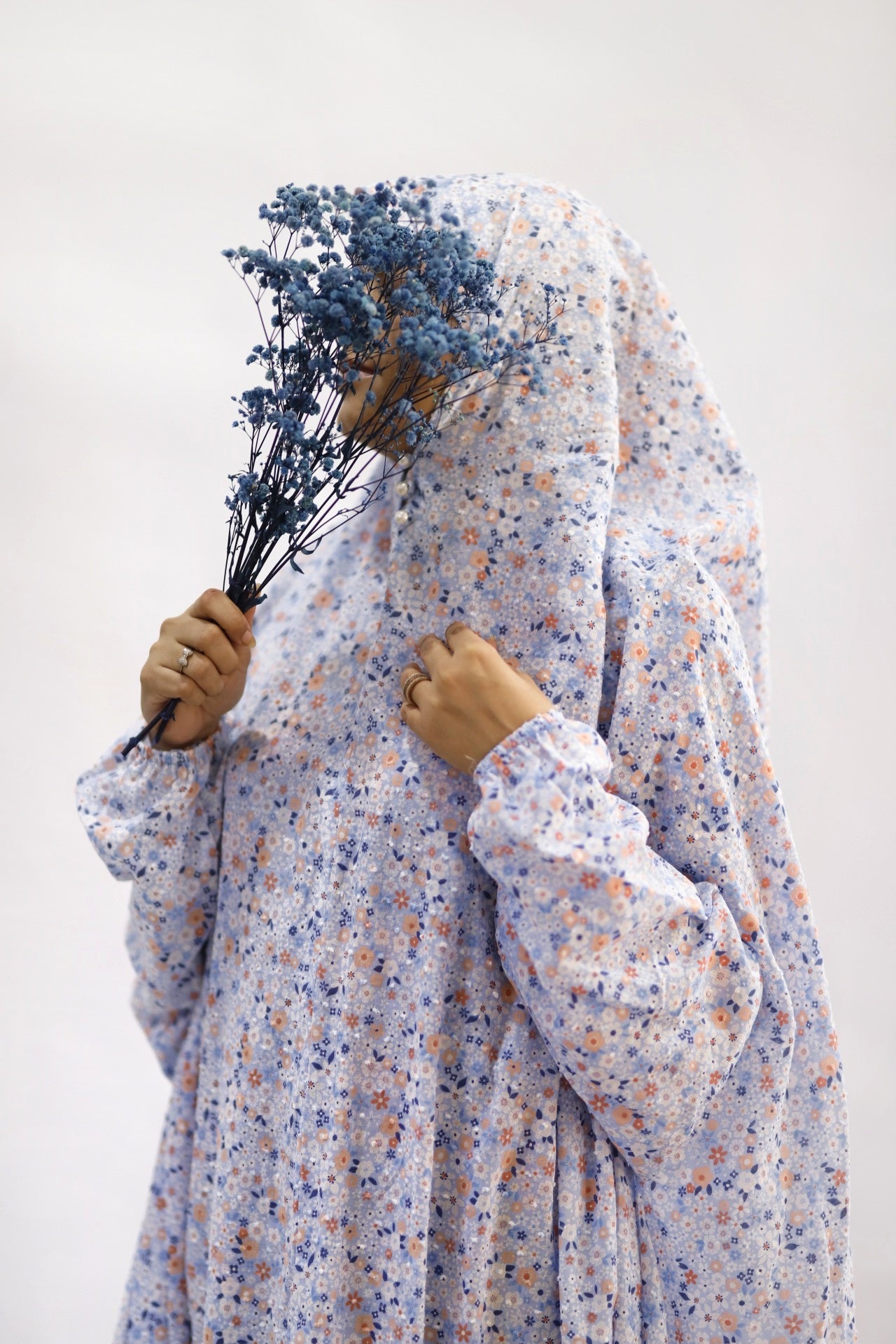 Full Length Namaz Chadar with Sleeves