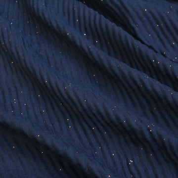 Waffle Glitter Navy