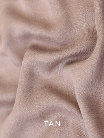 Premium Modal Hijab Tan