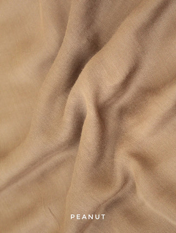 Premium Modal Hijab Peanut