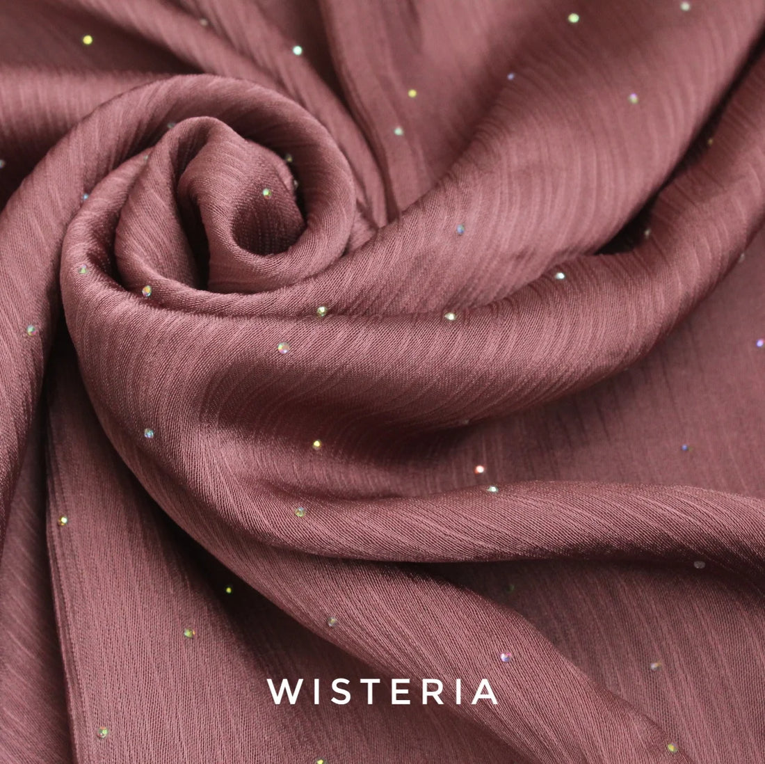 Diamante Luxe Hijab Wisteria