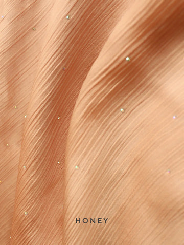 Diamante Luxe Hijab Honey