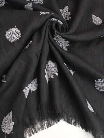 Autumn Breeze Hijab Black