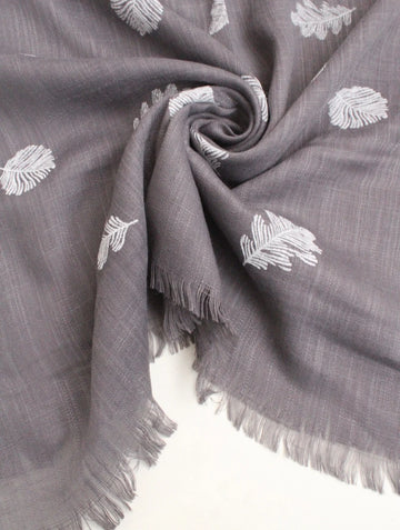 Autumn Breeze Hijab Charcoal