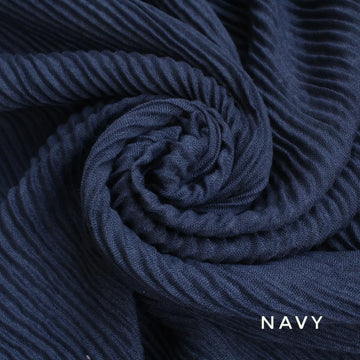 Waffle Hijab Navy