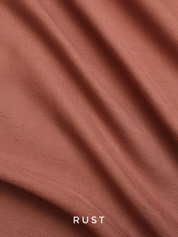 Premium Modal Hijab Rust