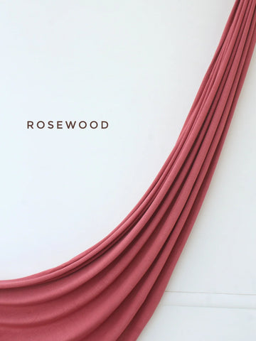 Premium Jersey  Hijab Rosewood