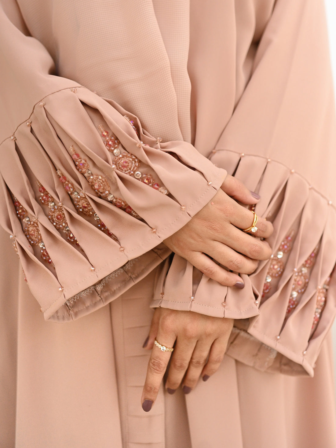 Ameera Blush Abaya